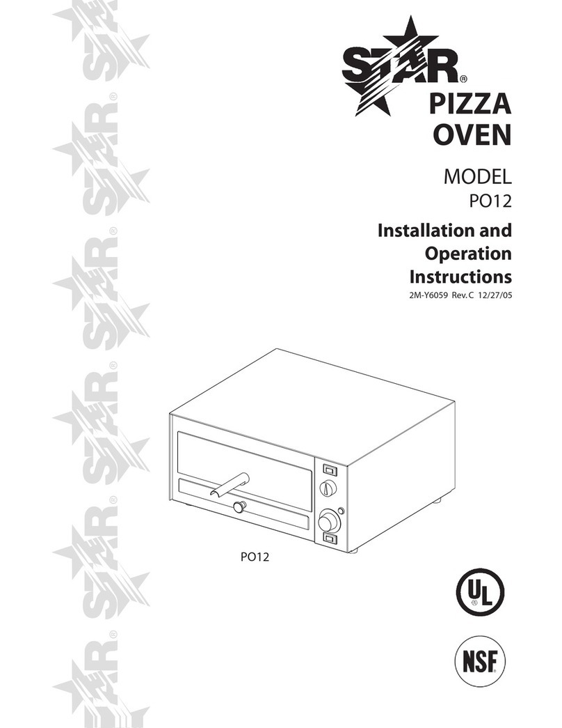 Star PO12 Installation and operation instructions