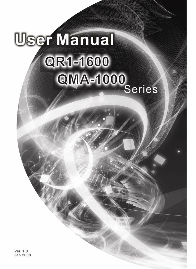 Adsys QR1-1600 User manual