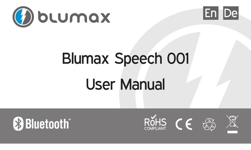 Blumax Speech 001 User manual
