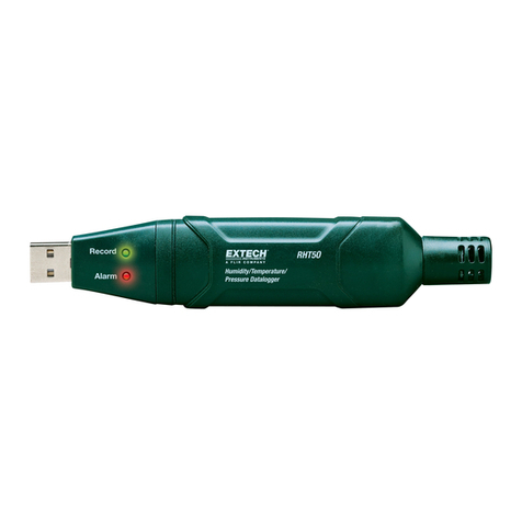 Extech Instruments RHT50 User manual