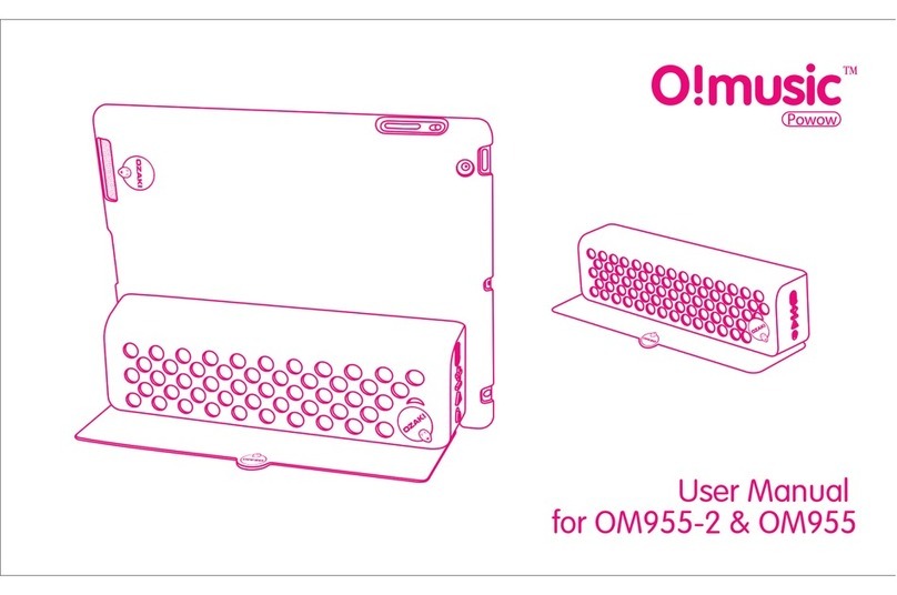 O!music OM955-2 user manual