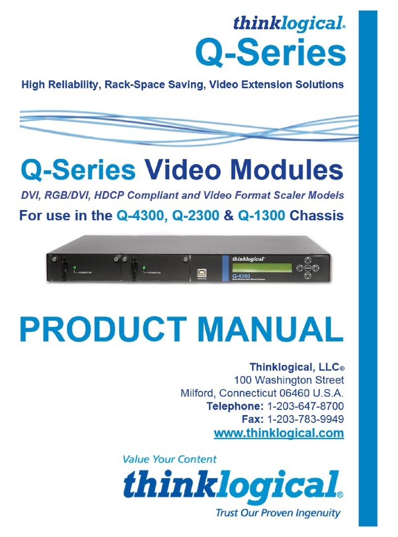 Thinklogical Q-4300 product manual