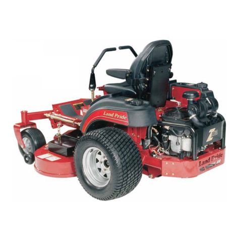 Land Pride ZT60 Operator's manual