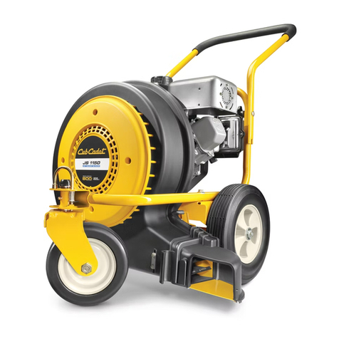 Cub Cadet JS 1150 Wheeled Leaf User manual