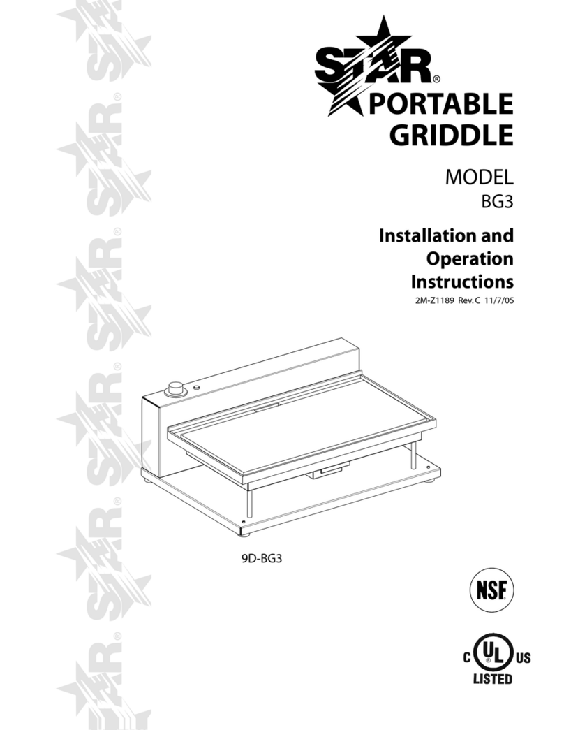 Star BG3 User manual