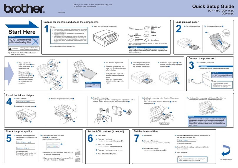 Brother DCP-145C User manual