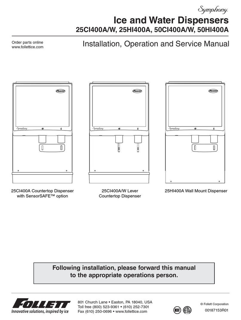 Symphony 25CI400A/W Installation, operation and service manual