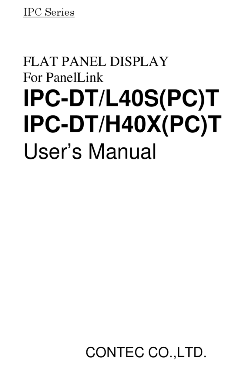 Contec IPC-DT/L40S(PC)T User manual Contec IPC-DT/L40S(PC)T User manual