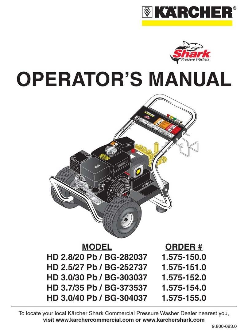 Kärcher HD 2.8/20 Pb User manual Kärcher HD 2.8/20 Pb User manual