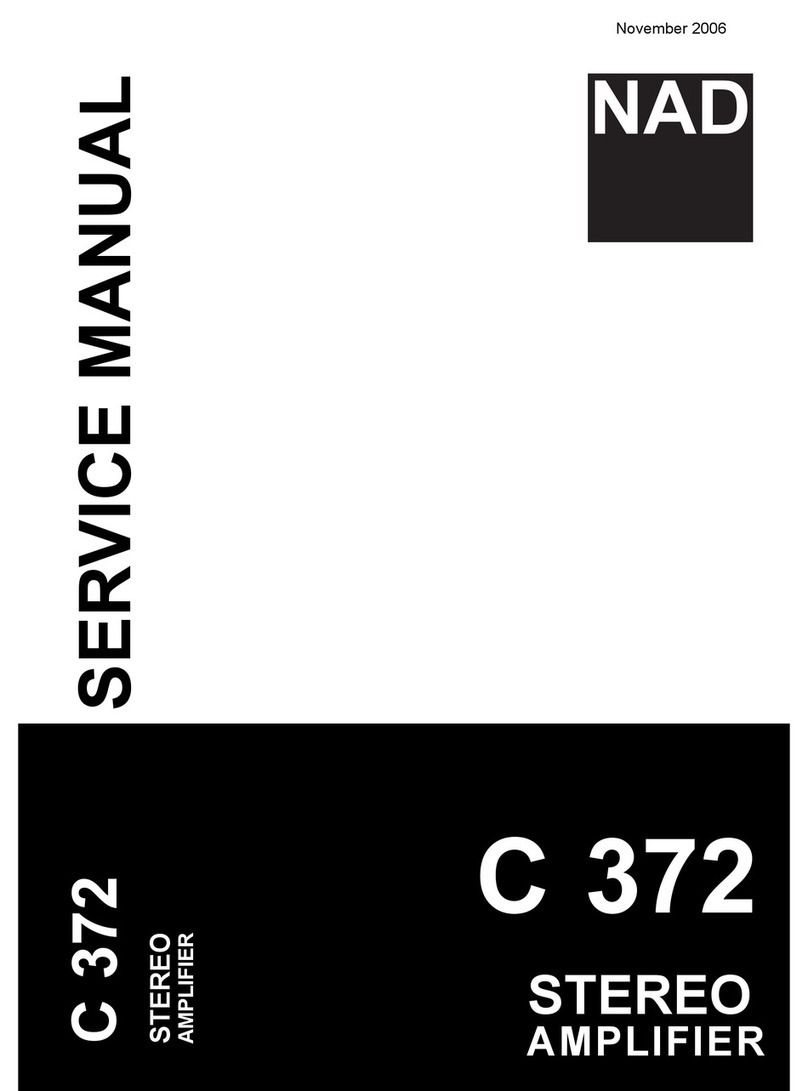 NAD C 372 User manual