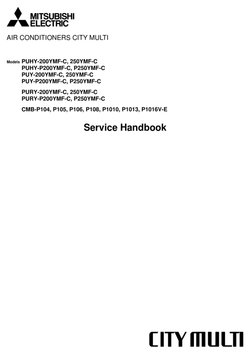 Mitsubishi Electric PUHY-200YMF-C How to use