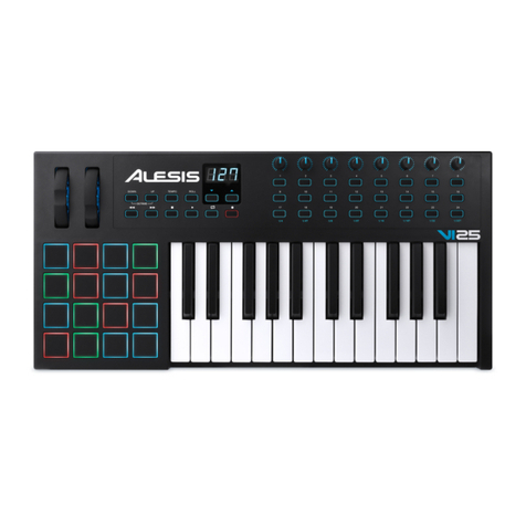 Alesis v125 User manual