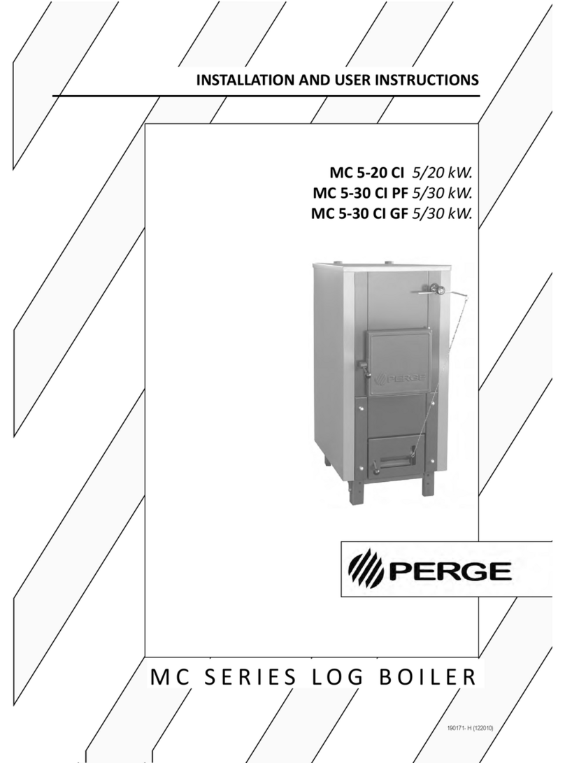 Perge MC 5.20 CI Installation and user instructions Perge MC 5.20 CI Installation and user instructions