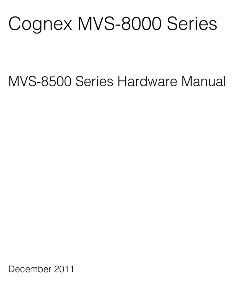 Cognex MVS-8000 Series Hardware manual