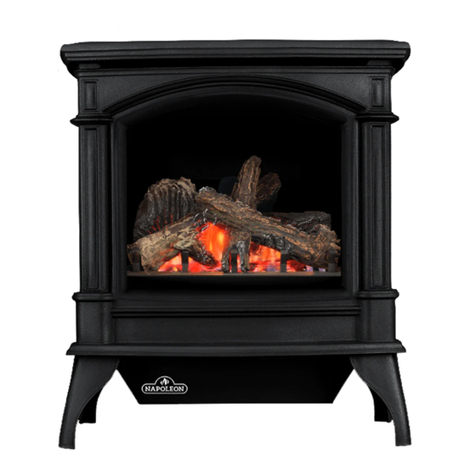 Continental Fireplaces CDVS600-N Installation and operating instructions