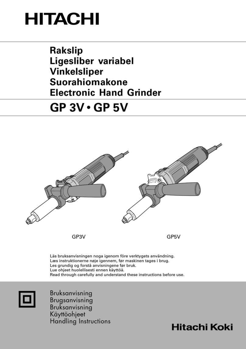Hitachi GP 3V User manual