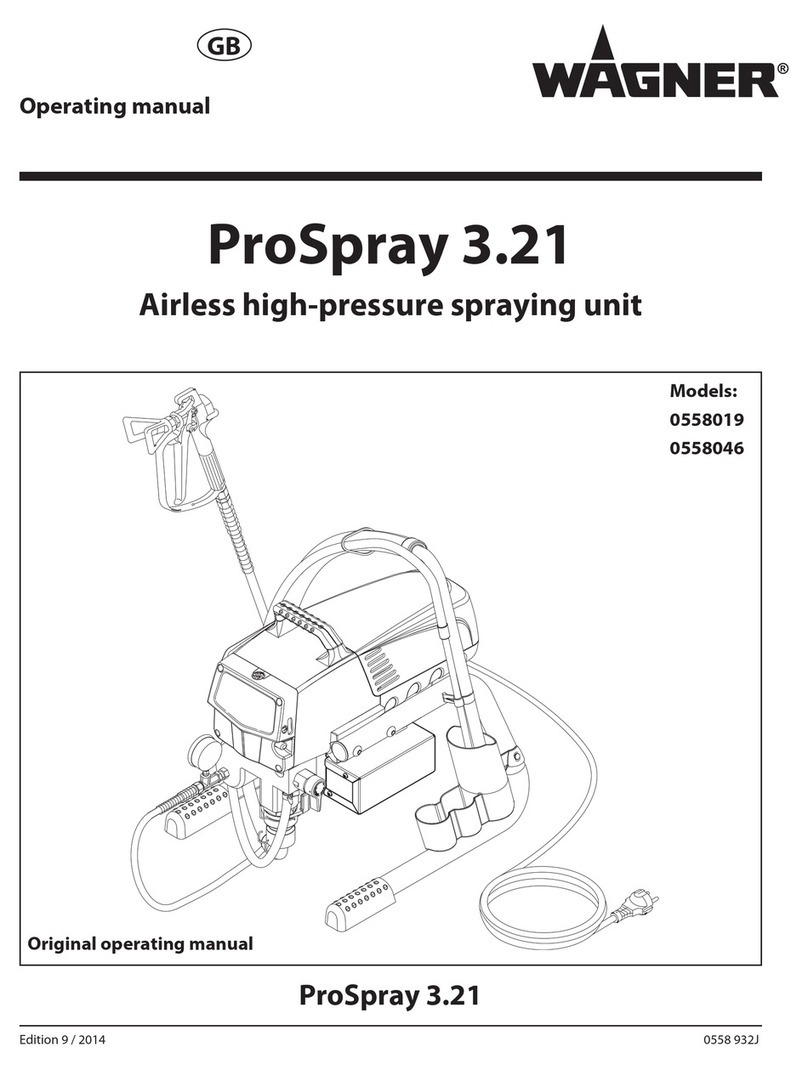 WAGNER ProSpray 3.21 0558019 operating manual