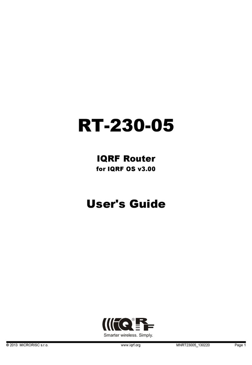 IQRF RT-230-05 user guide