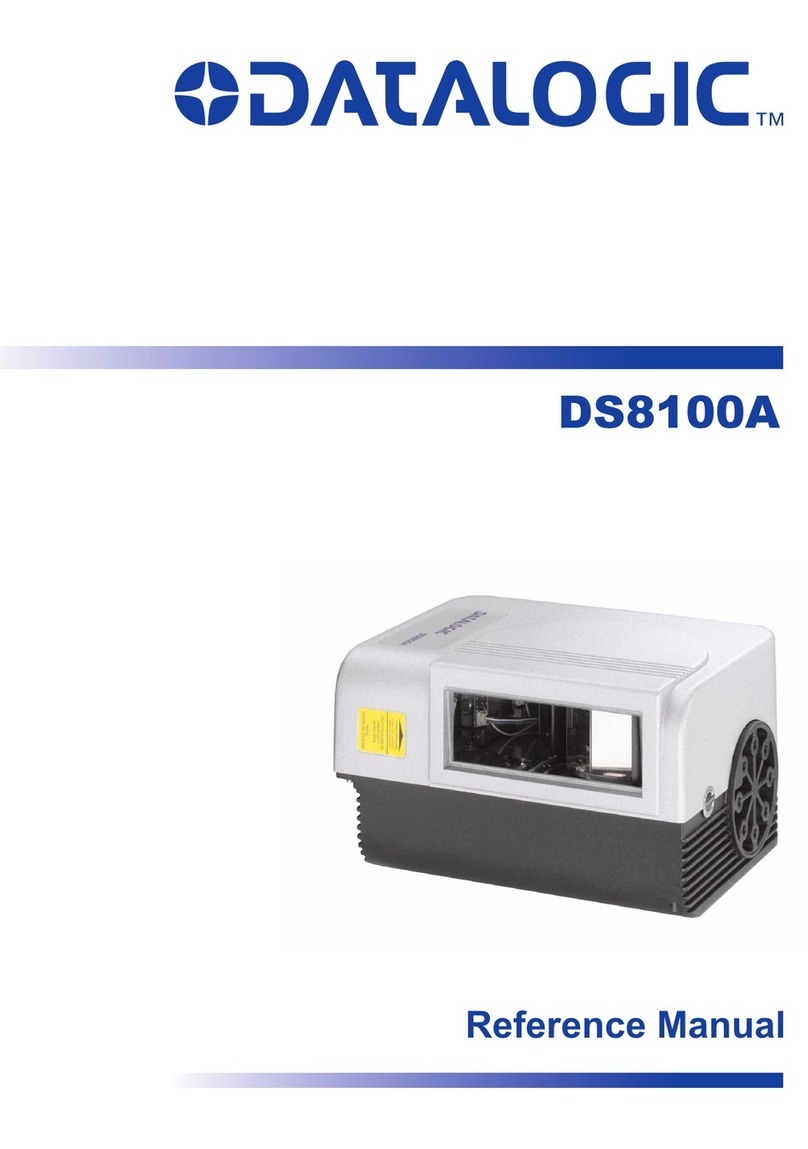 Datalogic DS8100A Reference manual