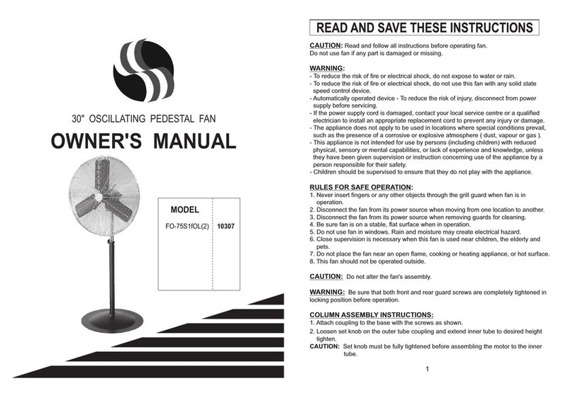 Jinling FO-75S1fOL owner's manual