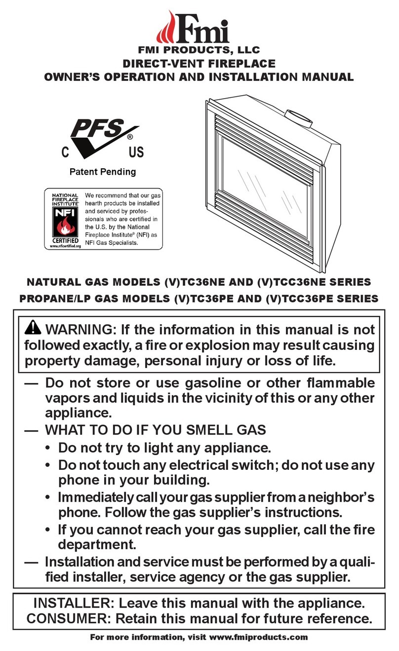 FMI (V)TC36NE series OWNER'S OPERATION AND INSTALLATION MANUAL