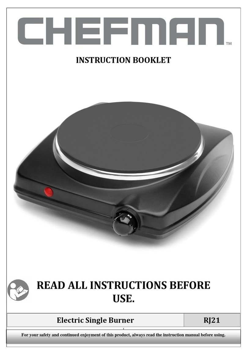 Chefman RJ21 User manual