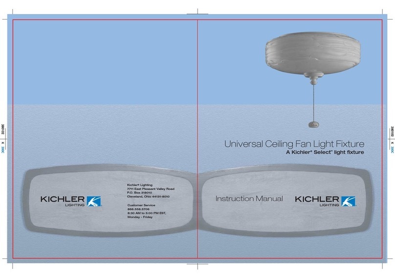 Kichler Lighting Selectlight fixture instruction manual