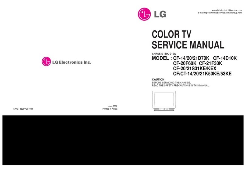 LG CF-14 User manual