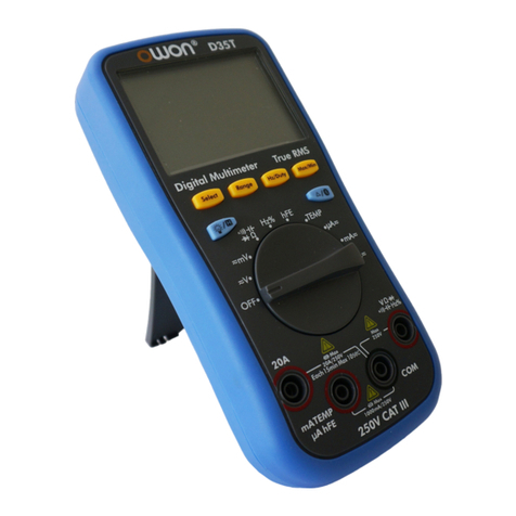 Owon B35 user manual