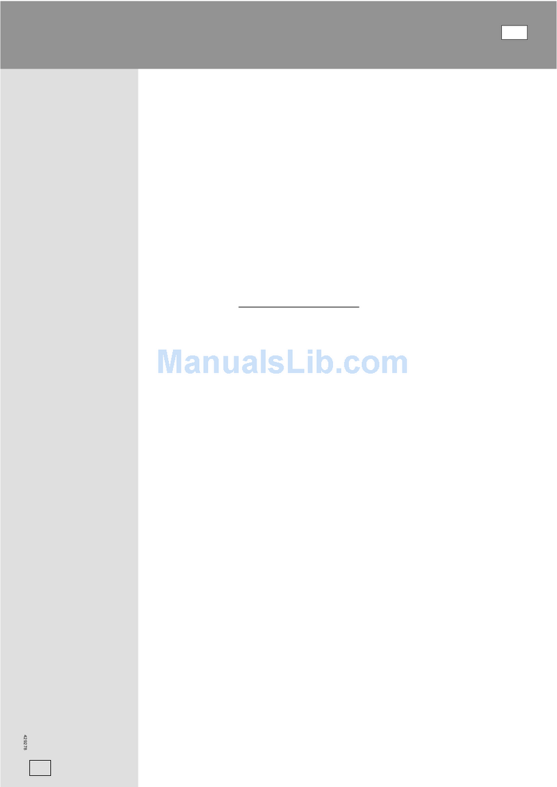 DeDietrich DWS860XC user manual