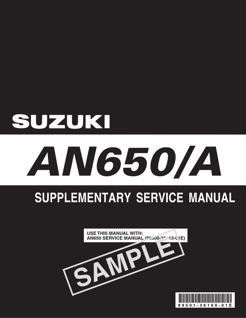 Suzuki AN650/A Manual
