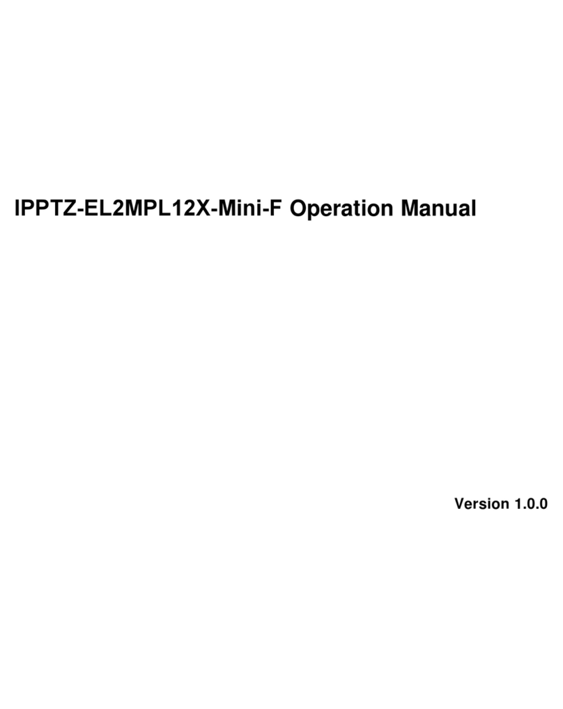 Security Camera King IPPTZ-EL2MPL12X-Mini-F User manual Security Camera King IPPTZ-EL2MPL12X-Mini-F User manual