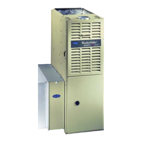 Carrier 58UHV Series Instructions and recipes