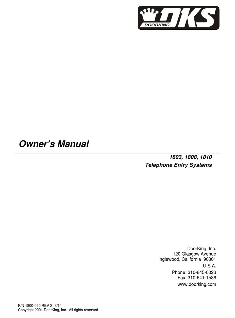 DKS 1803 owner's manual