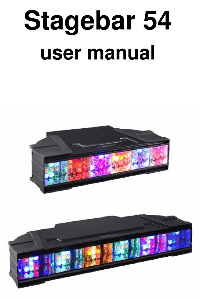 Martin Professional Stagebar 54 User manual