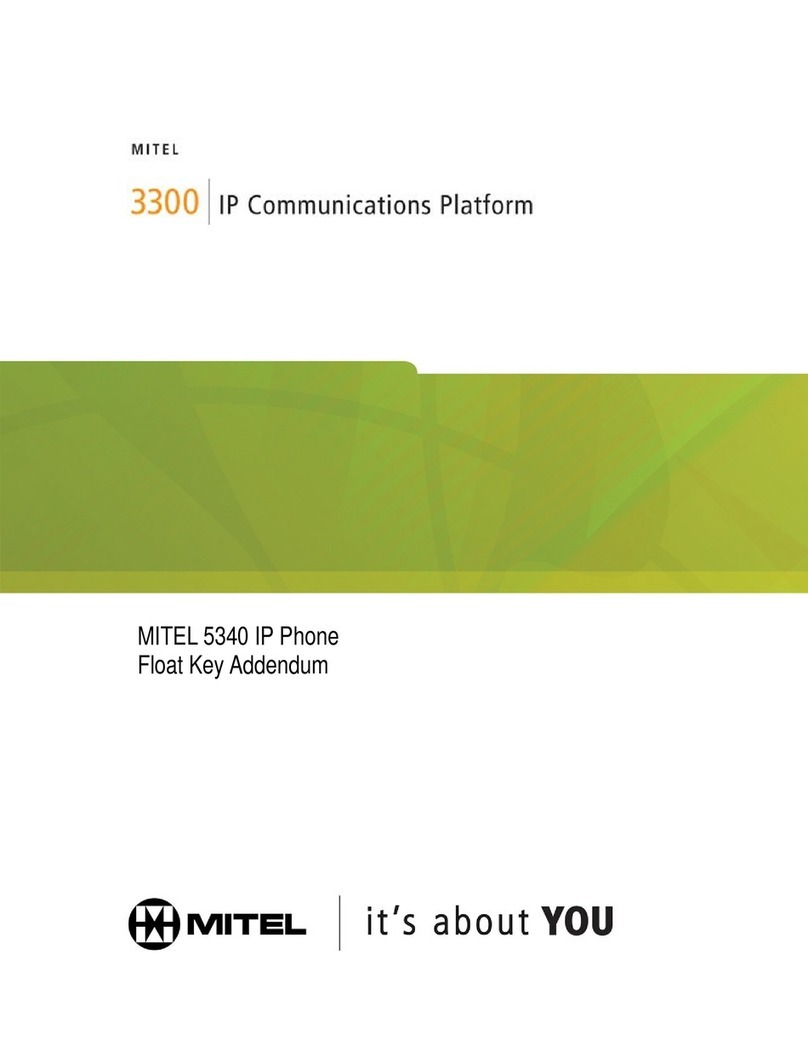 Mitel OfficeConnect 5340 User manual