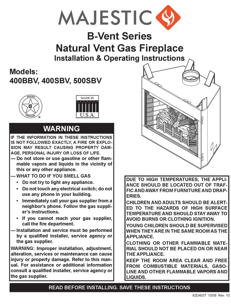 Majestic 400BBV Manual