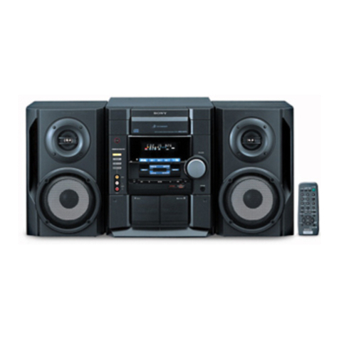Sony HCD-RG4SR User manual Sony HCD-RG4SR User manual
