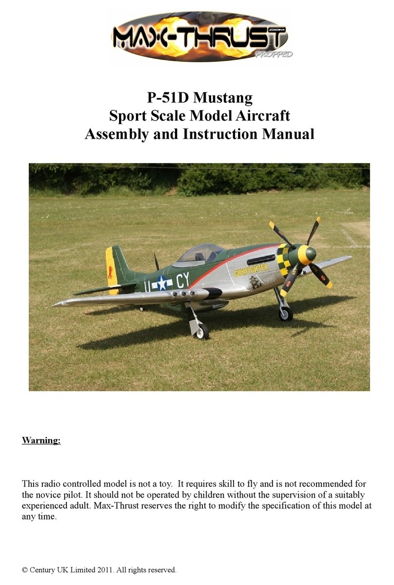 Max-Thrust P-51D Mustang User guide Max-Thrust P-51D Mustang User guide