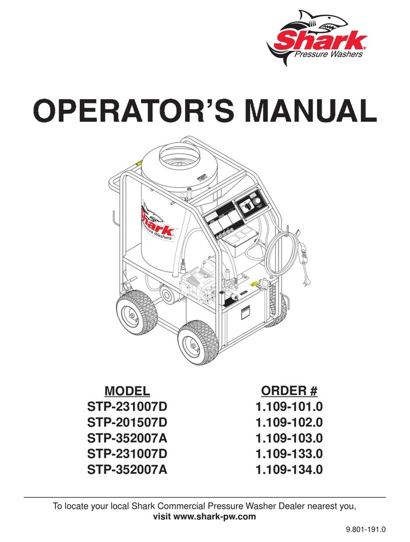 Shark Pressure Washers STP-231007D Operator's manual