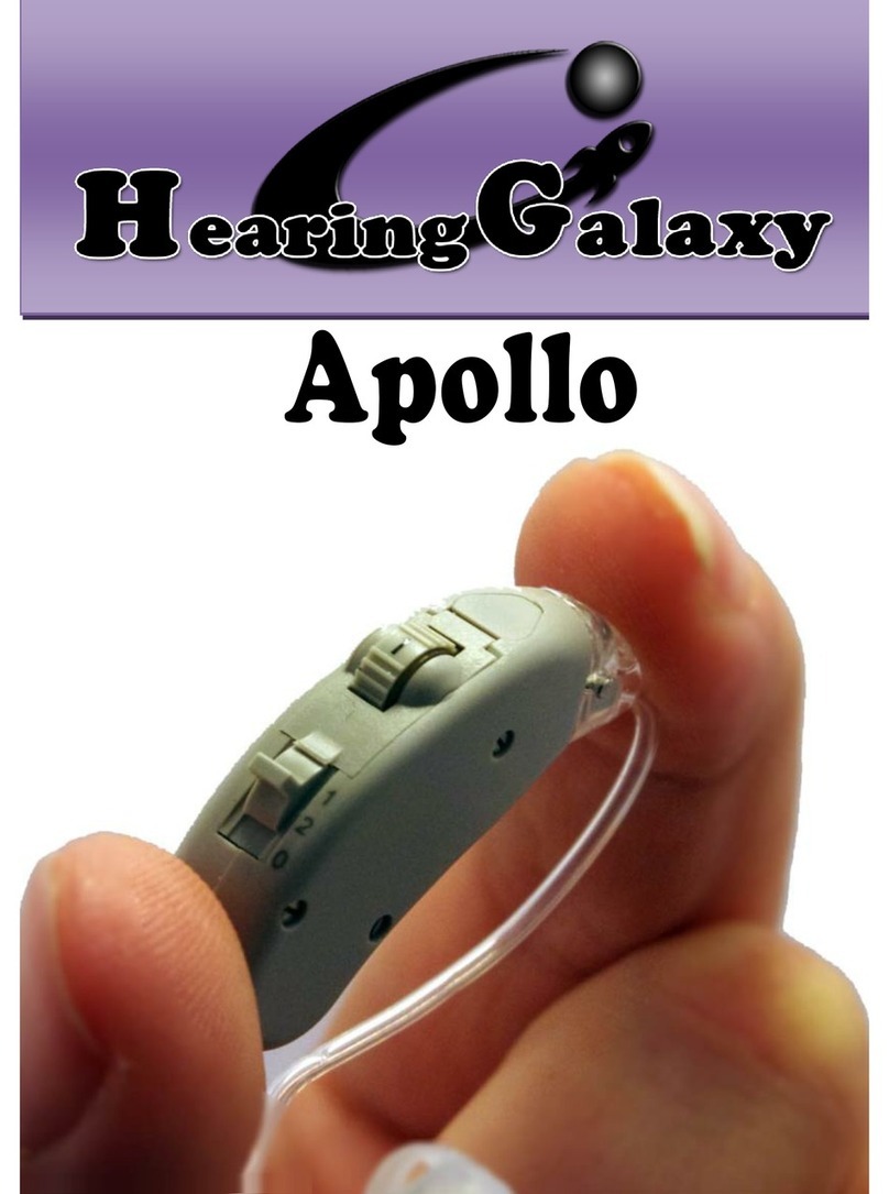 Hearing Galaxy Apollo user manual