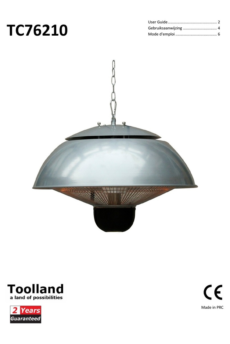 Toolland TC76210 user guide