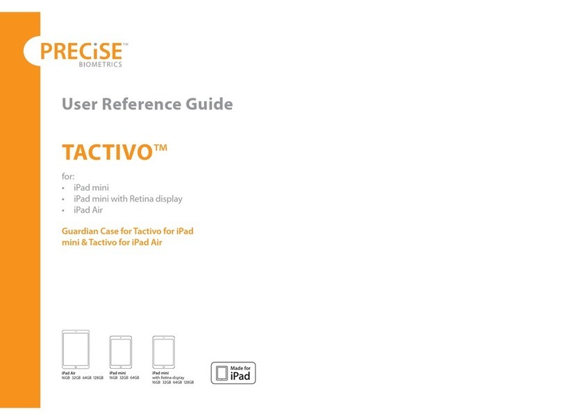PreCise TACTIVO User reference guide