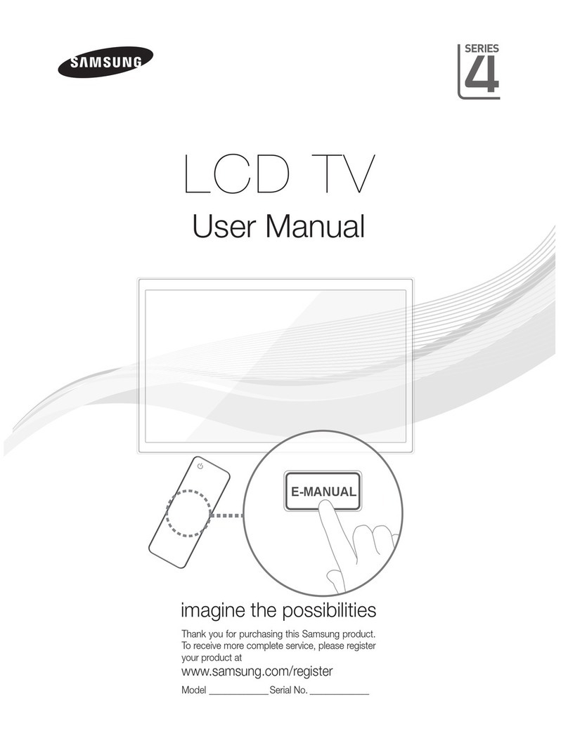 Samsung LA26D450 user manual