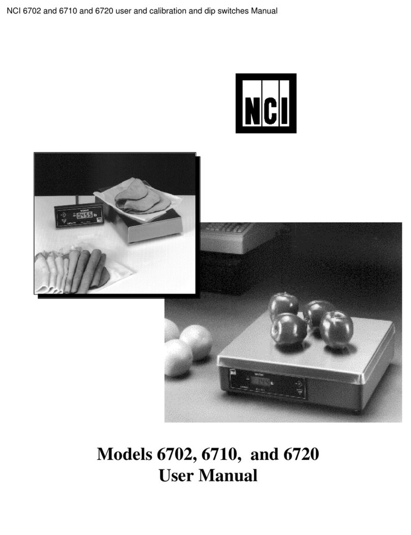 NCI 6702-7 User manual