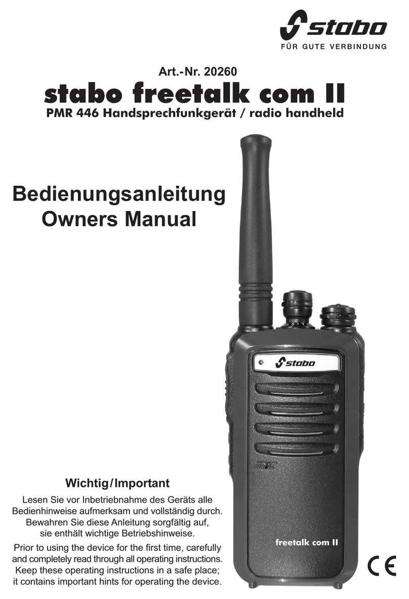 stabo freetalk com II User manual