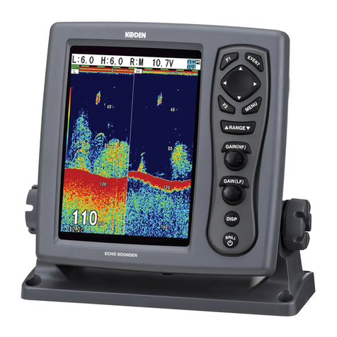 Koden CVS-128 Operation manual
