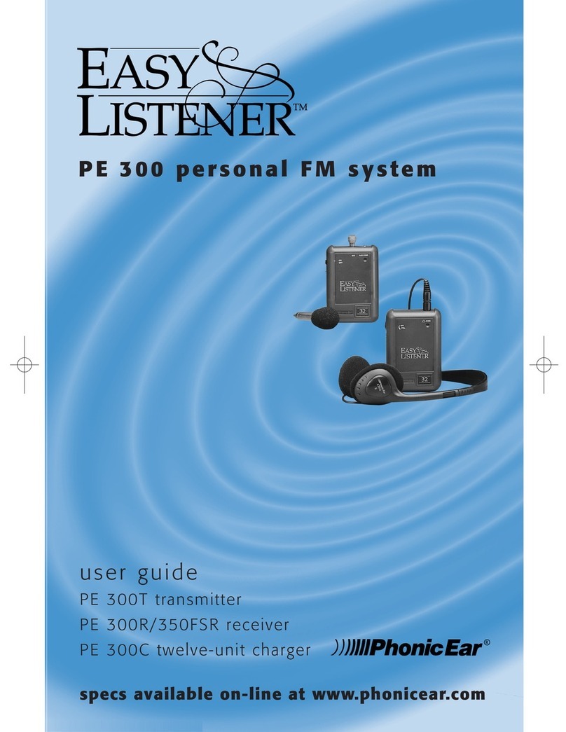 Easy Listener PE 300T user guide
