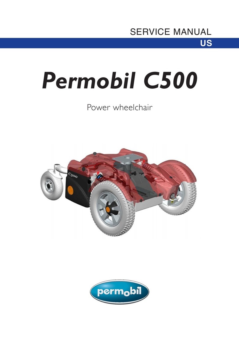 Permobil C500 User manual