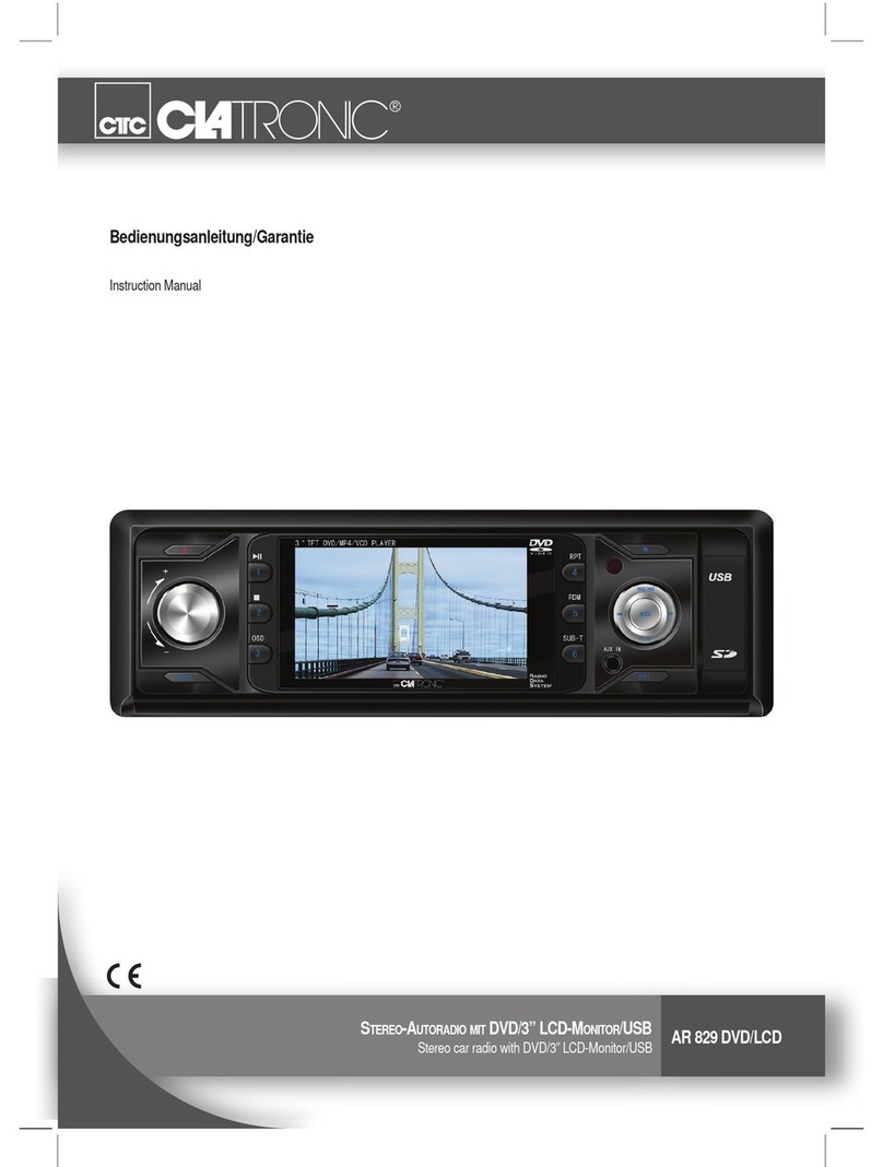 Clatronic AR 829 DVD instruction manual